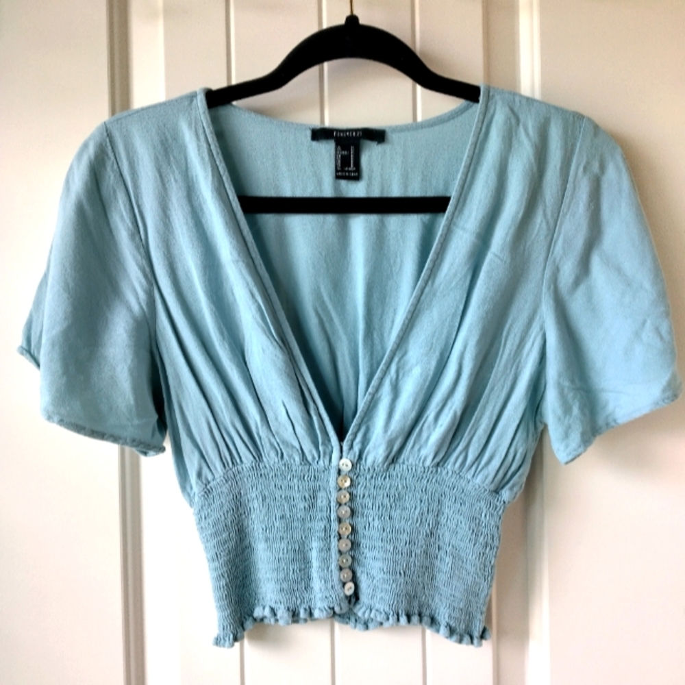 Forever 21 Bell-Sleeve Top